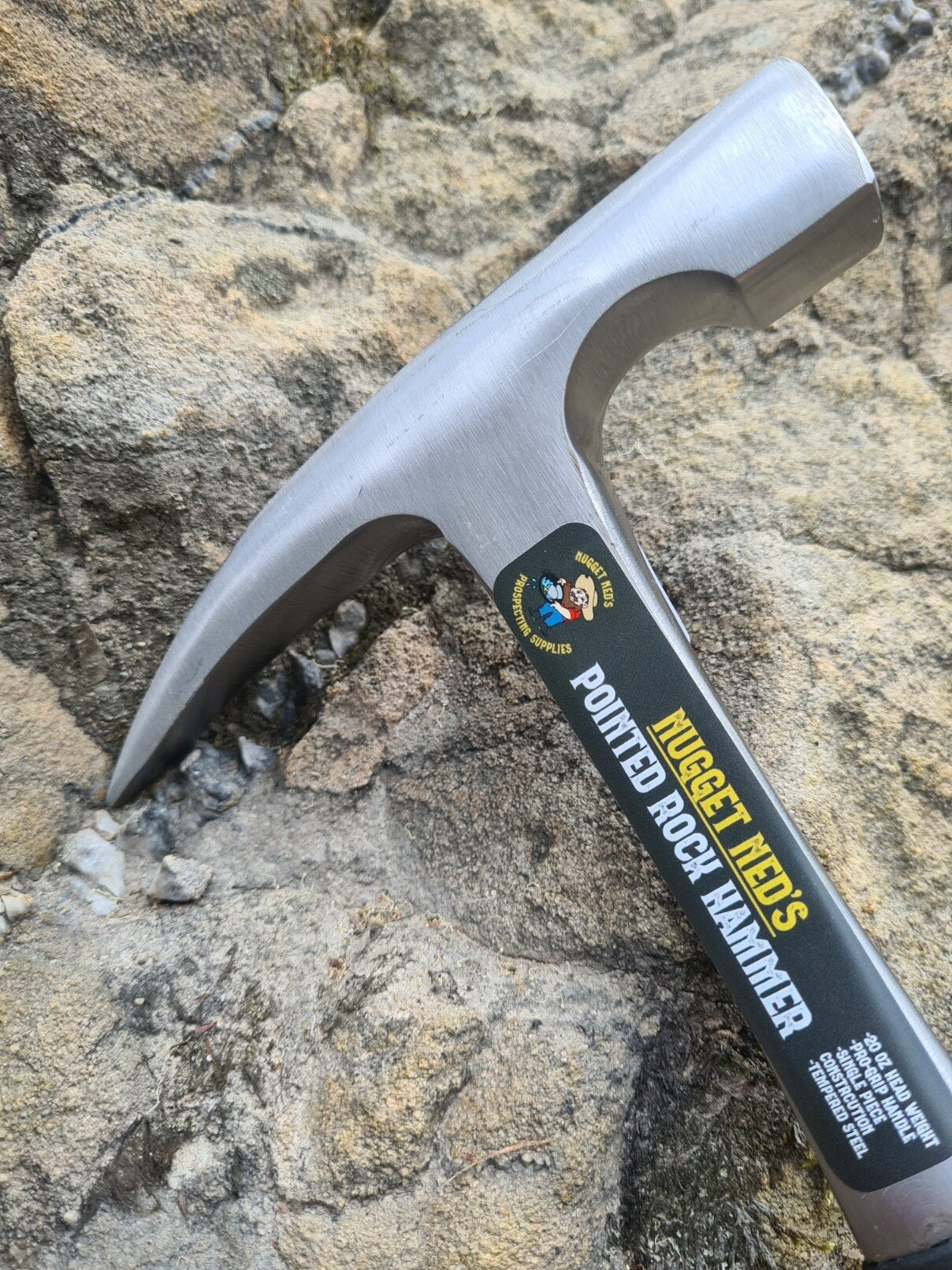 Nugget Ned's - Pointed Rock Hammer