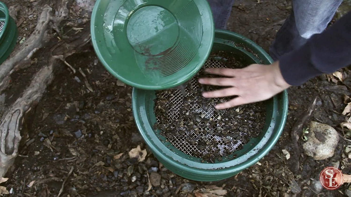 9pc Sifting Pan Set (1/2" - 1/100")