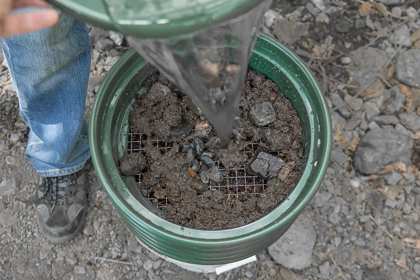 5pc Sifting Pan Set (1/2" - 1/20")