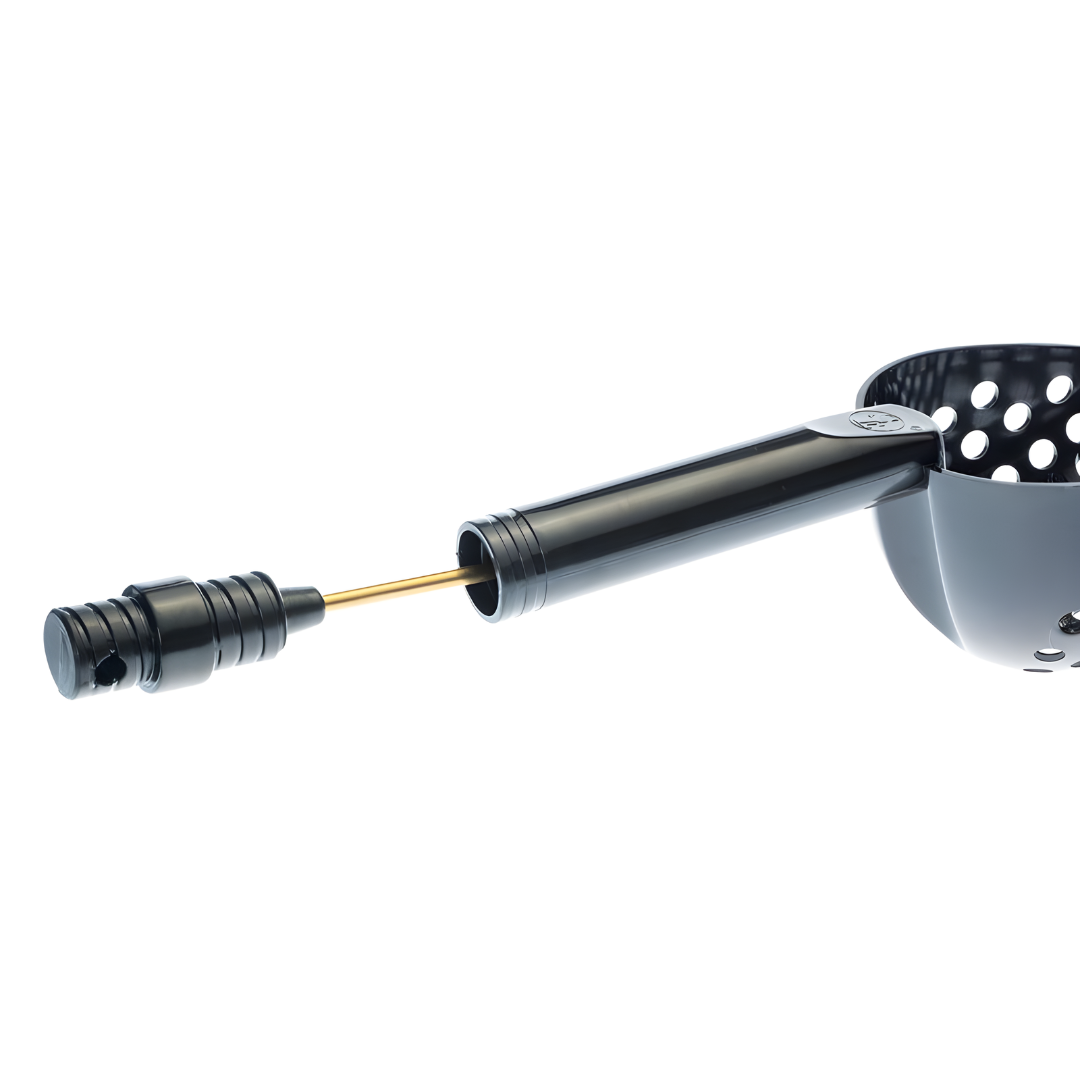 Scoop-N-Probe 14" Sand Scoop and Brass Probe - Black