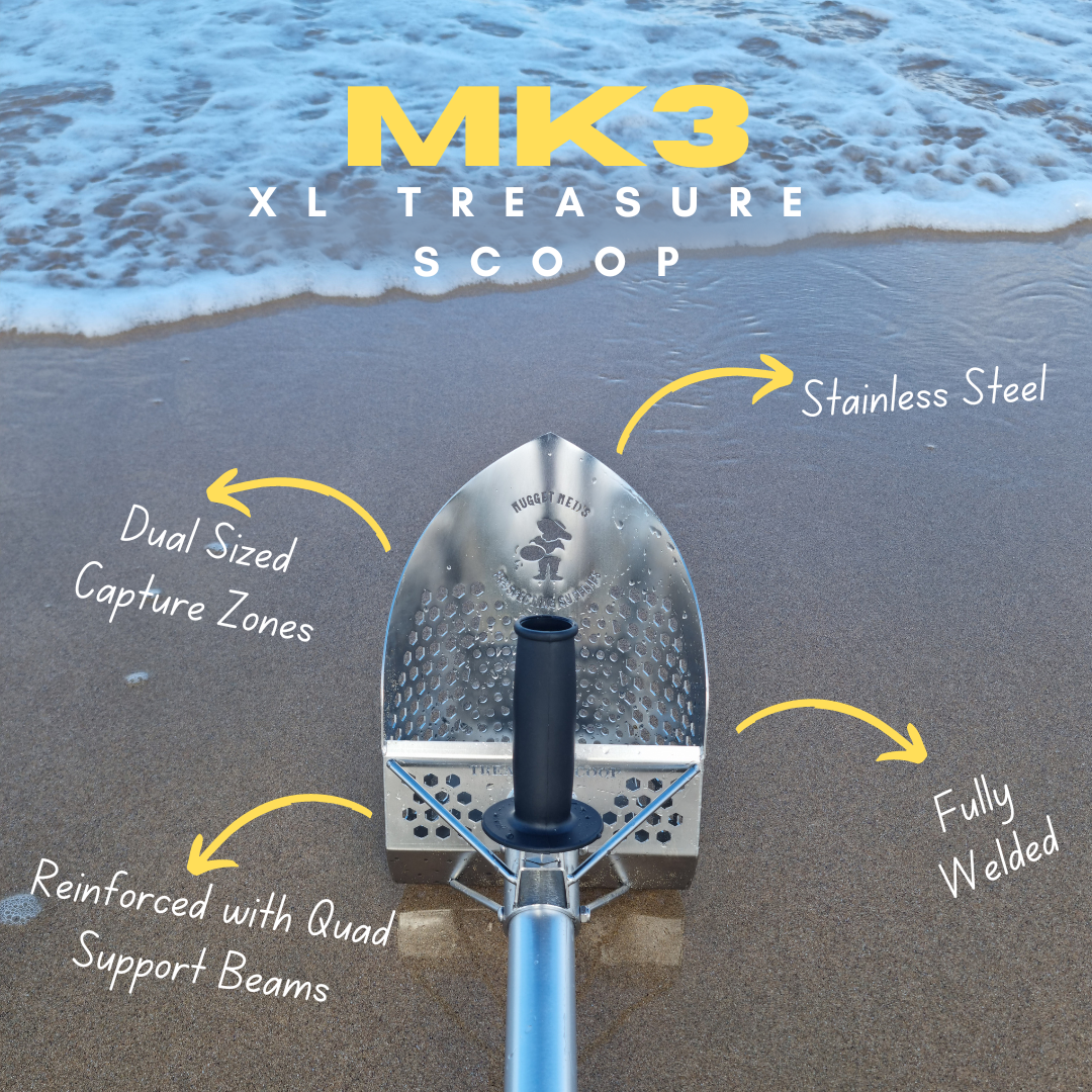 XL Treasure Scoop MK3 with Long Handle