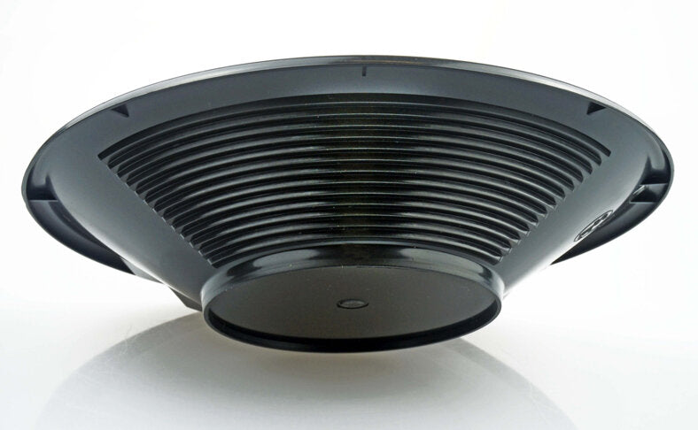 8" Black Dual Riffle Gold Pan