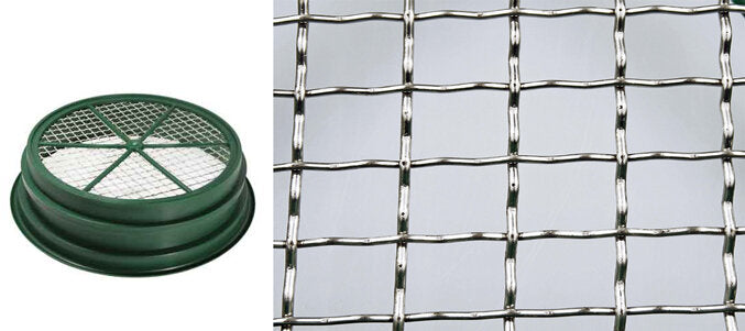Wire Sifting Pan (Mesh Size : 1/2")