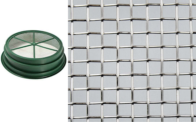 Wire Sifting Pan (Mesh Size: 1/8")