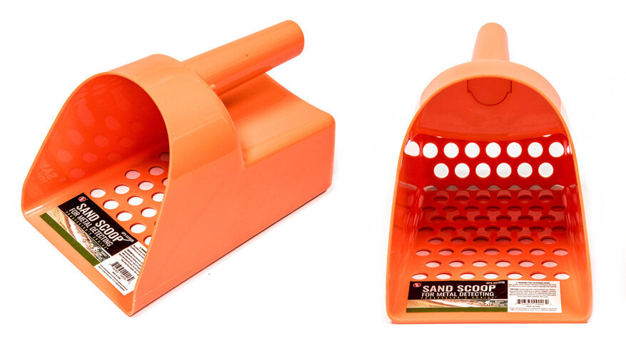 8.1/2" Hand Held Plastic Sand Scoop - Orange