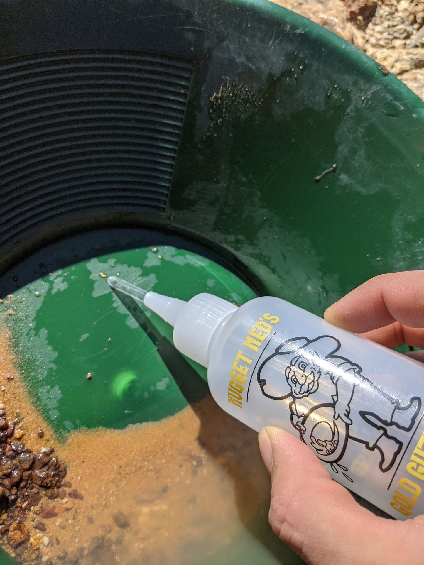 120ml Sniffer Bottle - Nugget Ned's Gold Guzzler