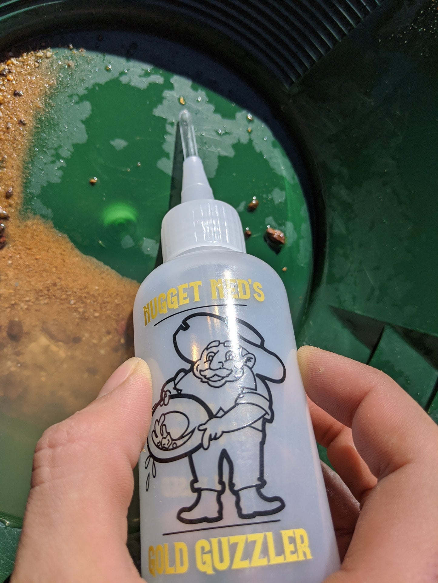 120ml Sniffer Bottle - Nugget Ned's Gold Guzzler
