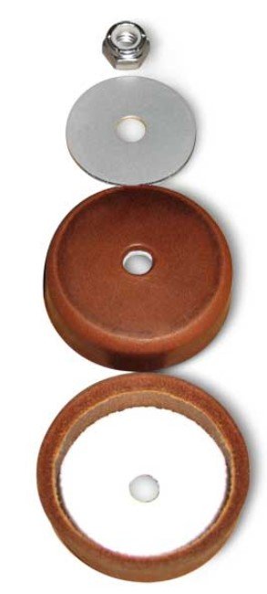 Gold-N-Sand - Leather Cup Set