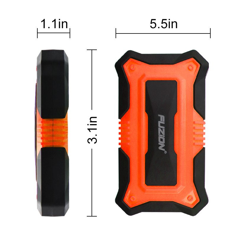 Fuzion - Orange Digital Pocket Scale - 0.01 grams x 200 grams