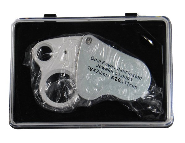 10x & 20x LED Jeweller's Loupe