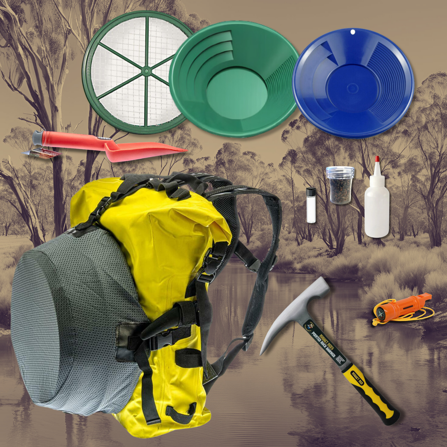 Ultimate Prospecting Backpack Kit