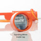 5-IN-1 Orange Survival Whistle with Lanyard