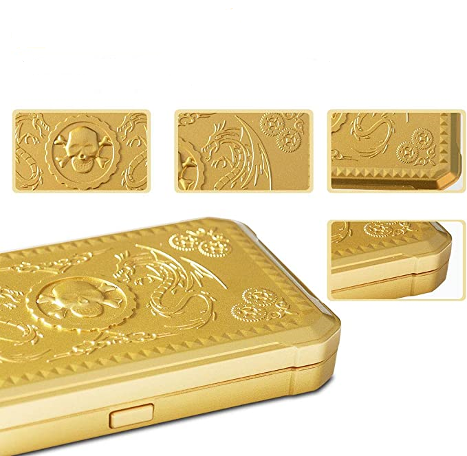 Fuzion - Special Edition - Gold Skull Digital Pocket Scale - 0.01 grams x 200 grams