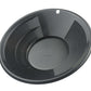 8" Black Dual Riffle Gold Pan