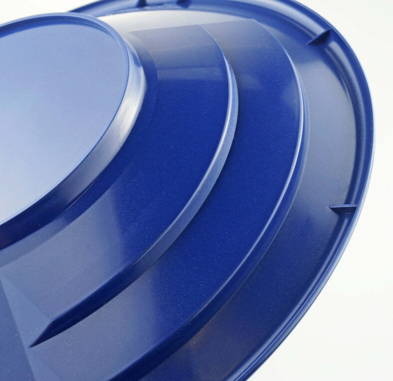 10" Blue Dual Riffle Gold Pan