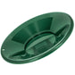 10" Triple Riffles Green Plastic Gold Pan