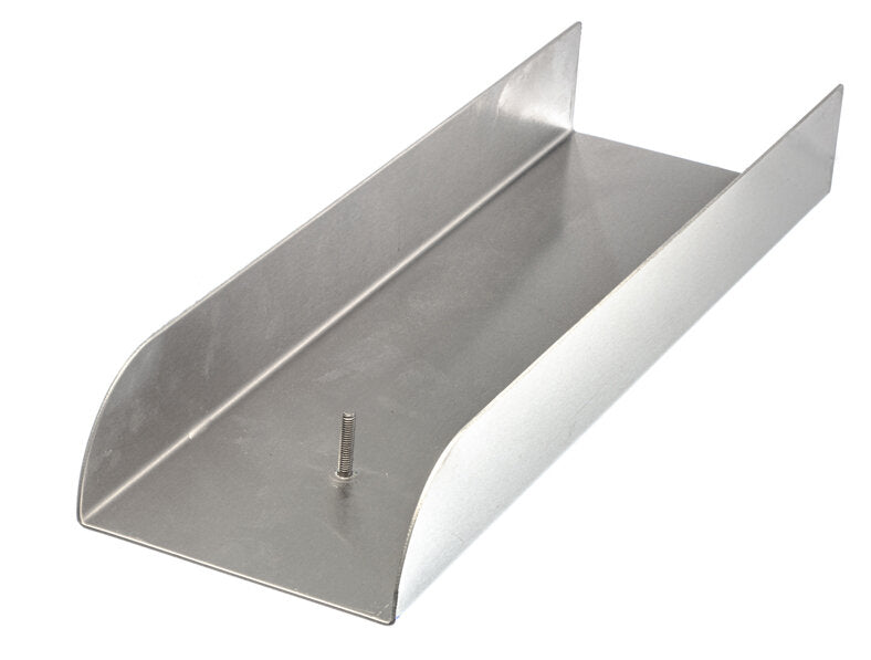 Pocket Aluminium Sluice Box with Ribbed Matting and Angled Mesh