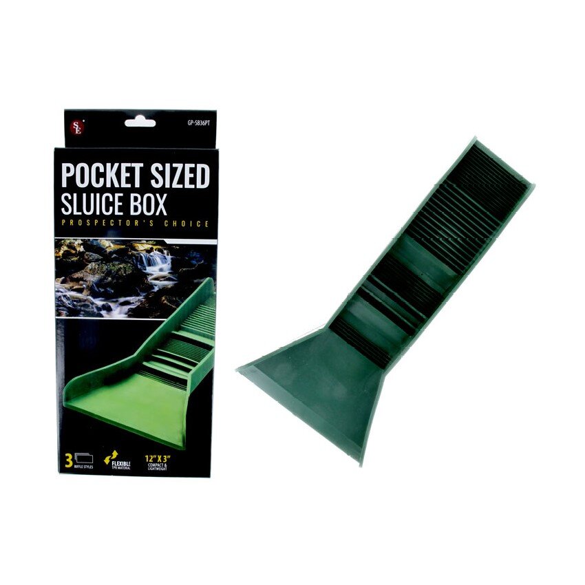 Pocket Sluice - TPR Plastic with Built in 3 in 1 Mat
